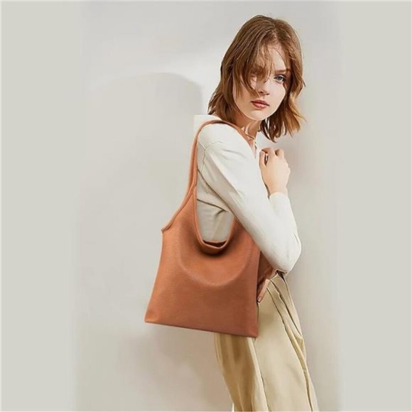 Montana West Slouchy Hobo Bags for Women Soft Designer Shoulder Purses - Picture 6 of 8